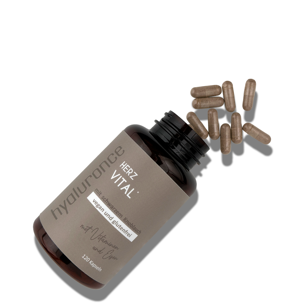 Herz Vital mit schwarzem Knoblauch 120 Kapseln